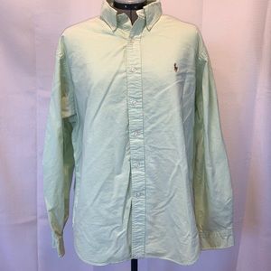 Polo by Ralph Lauren classic fit long sleeve button down shirt size large
